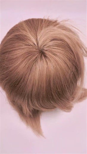 👑 Custom Mono Hair Topper for Women – The Most Natural & Voluminous Hair Solution!