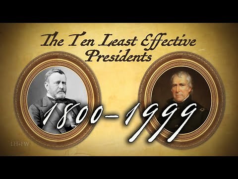 The 10 Least Effective (Worst?) Presidents in U.S. History