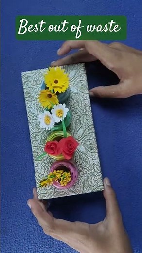 ✨ *Reuse Plastic Box for Stunning Home Decoration!* ♻️ #shorts #viral #craft