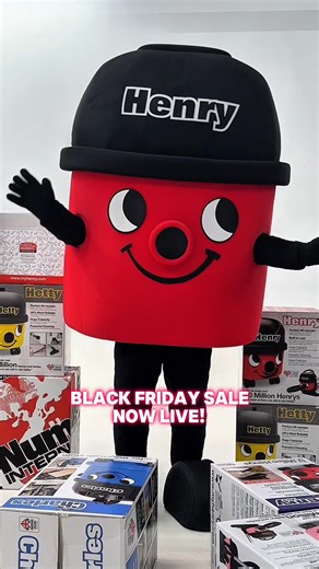 BLACK FRIDAY SALE NOW LIVE! Check out our website to see all the offers 🥰 myhenry.com/sale #blackfriday #henryhoover #henryvacuum #sales | MyHenry