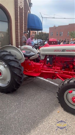Old Tractors Steal the Show at This Classic Car Event #shorts #oldschool