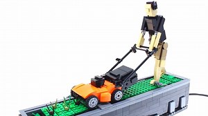1.5K views · 40 reactions | This is the evolution of the mower designed by "Josh DaVid". It´s the 3rd version. The conveyor belts move the grass as if the mower is cutting the grass perpetually. Enjoy!!! :-D | Oldlego.com | Facebook