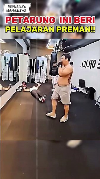 FORMER PRO FIGHTER TEACHES GANGSTER A LESSON!! #ufc #boxing #mma #sport #sports