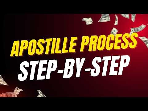 The Apostille Process Explained (For Notaries) + My Workflow System