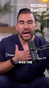 35K views · 360 reactions | Learn about Nurse Mike's experience on our first episode of Bedpan Banter, now live on all platforms! https://simplenursing.com/podcast/?utm_source=facebook . . #podcast #nursing #nurse #nclex #nursingschool | SimpleNursing | Facebook