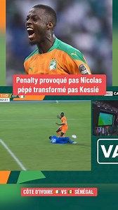 2.1M views · 10K reactions | Pénalty provoquer pas Nicolas Pépé transformer par kessie | Tépé Kotana | Facebook