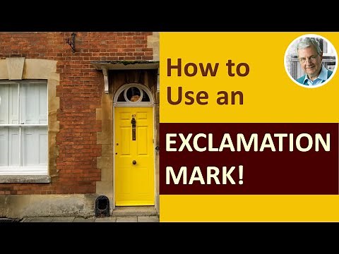 How to Use an EXCLAMATION MARK! (4 Illustrated Examples)