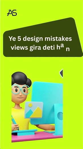 5 Graphic Design Mistakes Jo Aapke Views Gira Deti Hain Design Tips