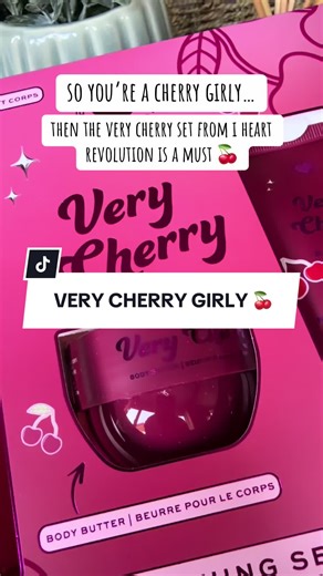 Experience the Very Cherry Set for Girly Vibes