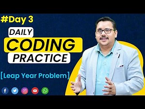 Day 3: Leap Year Problem | Daily Coding Practice | Step-by-Step Solution | #dailycodingpractice