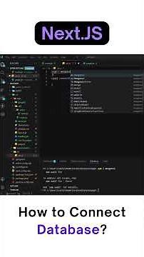 🔥Connect MongoDB in Next.js 😳 (Super Easy)