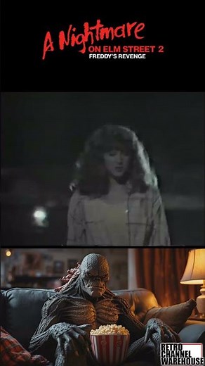 Nightmare On Elm St 2 TV Spot #retrohorror #freddykrueger