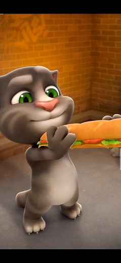 My tom | kucing lucu hampir makan tanganya sendiri ..??? #talkingtom #talkingtom #kucinglucu #kucing #talkingtom2