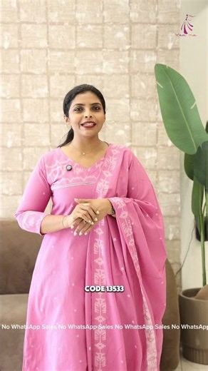 YeaMe Cotton Kurta Set with Dupatta Code(13533)