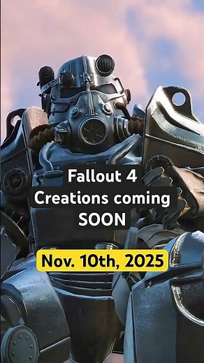 Fallout 4 Creations are coming SOON #fallout4 #mods #xbox