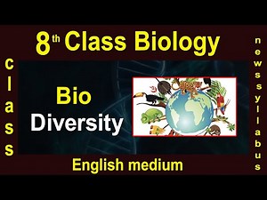 8th Class Biology || English Medium || Bio Diversity || 2020 New Syllabus || Digital Teacher