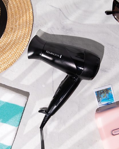 When you're looking for the perfect Travel Dryer, you don't need to compromise power for size! The aptly named Jet Setter 2000 features a powerful 2000 watt dual voltage and folding handle, which makes it easy to get ready, jet set, and go! Shop now: AU - https://bit.ly/JET-SETTER-2000-AU NZ - https://bit.ly/REMINGTON-JET-SETTER-HAIR-DRYER-NZ | Remington Australia & New Zealand