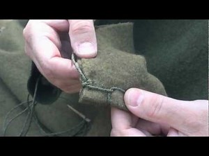 Making a Wool Blanket Coat part 2