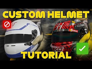 F1 25 | CUSTOM HELMET TUTORIAL!!!