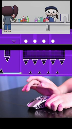 Geometry Dash Rhythm Superstore Challenge! #geometrydash #gd #shorts