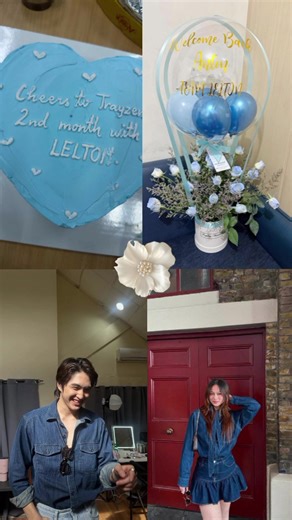 Matching Outfits: Ella and Leon in Team Blue Love