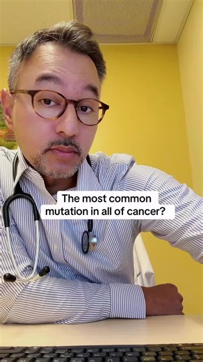 When there's mutation in Tp53 , damaged cells keep dividing resulting in cancer #cancer #medical #mutation