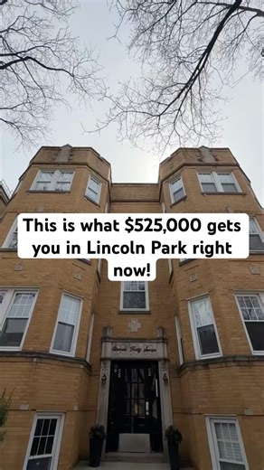 Vintage 2 bed/1 bath Condo in Lincoln Park for $525,000! #chicago #hometour #realestate