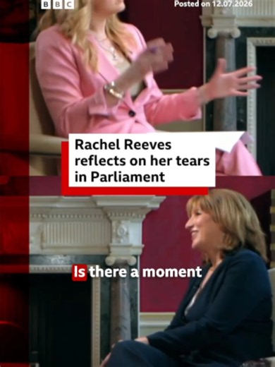In what may be her final major interview as Chancellor, Rachel Reeves speaks about her “toughest moment” in government, describing the widely publicised time she cried throughout Prime Minister's Questions in July 2025. #RachelReeves #Politics #BBCNews