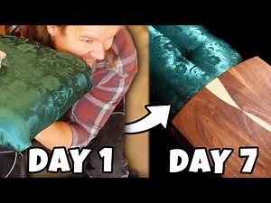 Idiot Builds a Cushioned Bench in 1 Week