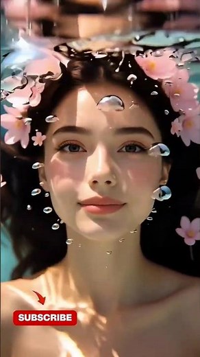 "Watch This Gorgeous Girl Dive Deep Into Clear Water | Hot Girl's Stunning Underwater Breathe-Out!"