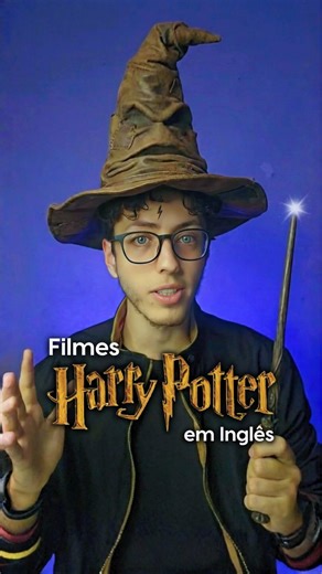 FILMES DE HARRY POTTER EM INGLÊS!