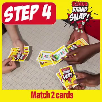 🃏 LET'S PLAY! You've collected your cards & now it's time to play BRAND SNAP! 1. You need 2 or more players, ✌️ 2. Shuffle the cards, 3. Deal the cards equally between players, keeping the cards face down, 4. Match 2 of the same card then shout SNAP! 🗣️ 5. The game ends when a player has collected the most cards. 🌟 Collect all 29 brands while stocks last! Tell us if you've played the game yet......who won? | Boxer Superstores