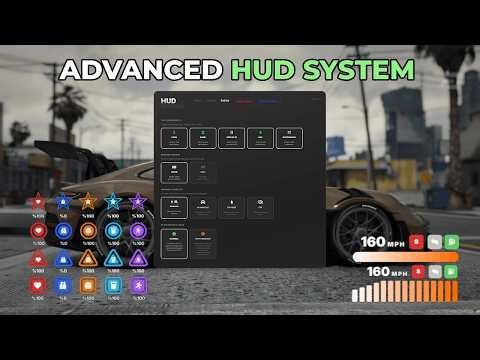 Echo Hud | Advanced Hud System | Changeable Styles And More | FiveM Script