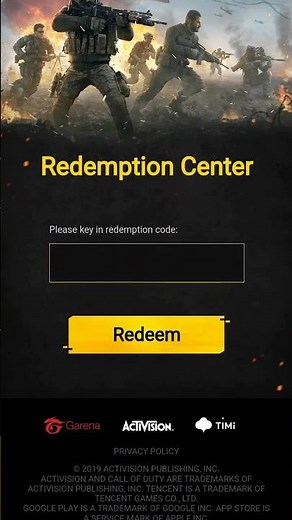 Redeem Code Now CODM 2025