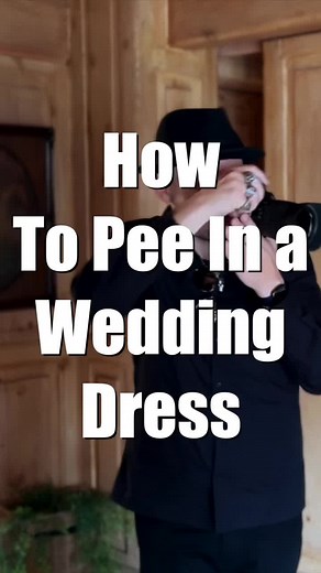 How to Pee in a Wedding Dress...one of the most perplexing questions of all time is answered HERE #wedding #bride #weddingphotographer #bridesmaids #pee #jasonlanierphotography