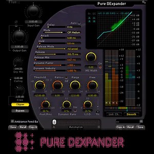 ミックスに埋もれた音やアンビエンスを増強する、ディ・エキスパンダー・プロセッサー、FLUX::「Pure DExpander v3」が75％OFF！ | Computer Music Japan