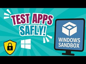 Windows Sandbox Tutorial | Safest Way to Test Apps on Windows 10/11 | AIMSPRO