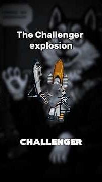 The Challenger explosion a husky story in a minute. #shorts #history #historyinaminute