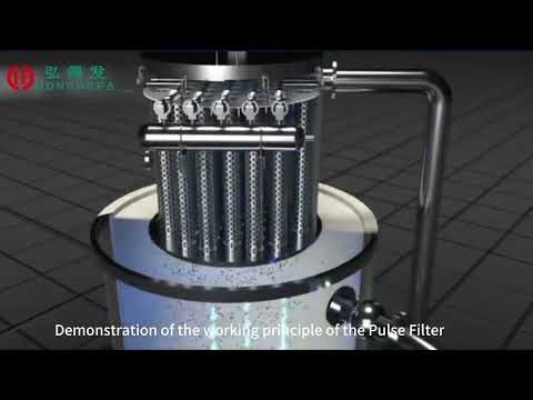 Pulse Dust Filter Working Principle in Grain Processing Line | Hongdefa Milling Equipment