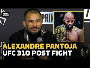 Alexandre Pantoja Explains Callout Of Demetrious Johnson After UFC 310 Win | MMA Fighting
