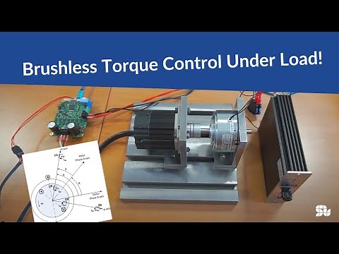 Brushless Motor Torque Control under Load with Hysteresis Brake - FOC based