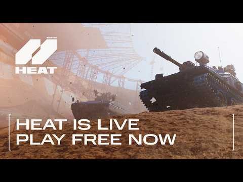 World of Tanks: HEAT | Release Gameplay Trailer