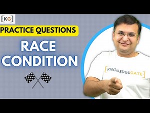 4.2 Practice Problems Questions Solutions on Race Condition in Operating System OS in HINDI