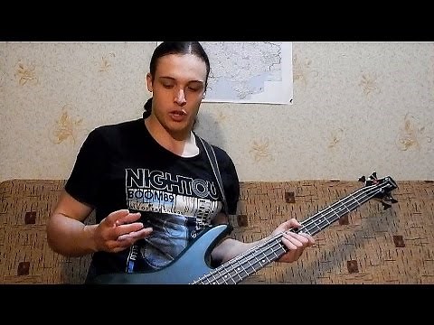 How to play gallop on bass | lesson tutorial by Andriy Vasylenko