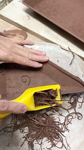 ✨Slow and satisfying pottery #asmr The tool I am using is called a surform plane and you can find them at most hardware stores and they are great for cleaning up edges! #madewithclayshare #satifyingvideos #potteryvideos | Clayshare