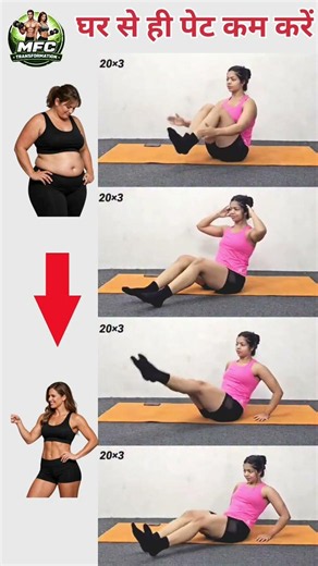 lose belly fat From home. #homeworkout #weightloss #fatloss #healthylifestyle #workoutathome