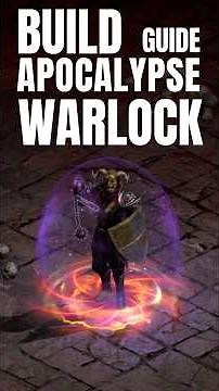 APOCALYPSE WARLOCK🔥BUILD GUIDE🦺DIABLO 2: RESURRECTED - REIGN OF THE WARLOCK😈#d2r #warlock #guide