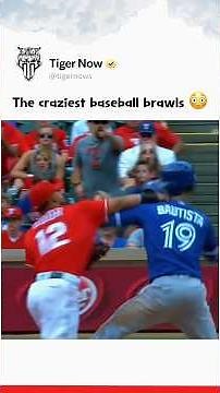 The craziest baseball brawls 😳