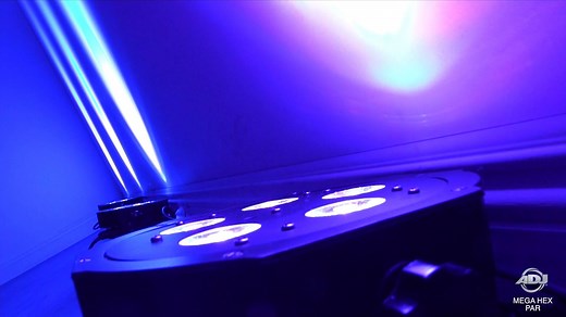 ADJ’s new 6-color Sensation, the Mega Hex Par, helps you unlock more colors for superior uplighting! Available now from ADJ USA! $99.99. Learn more: http://www.adj.com/mega-hex-par | ADJ Lighting