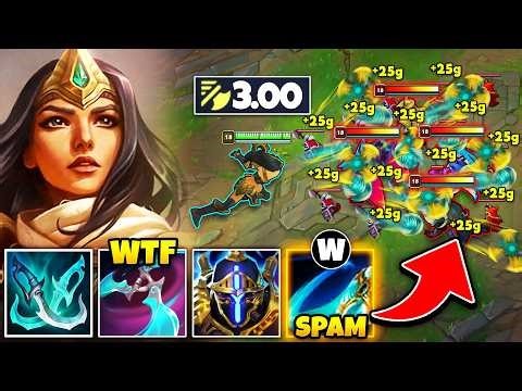 Sivir but I have so much attack speed it looks like I'm hacking (3.0 ATTACK SPEED WTF?)